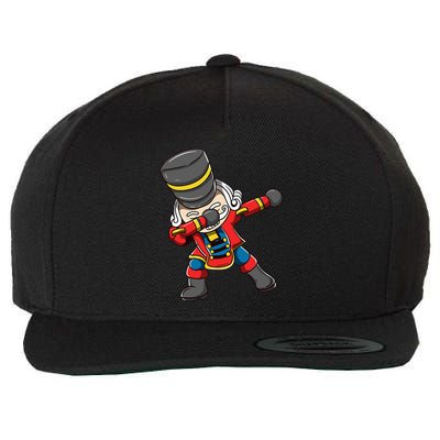 Dabbing Nutcracker Squad Matching Christmas Wool Snapback Cap