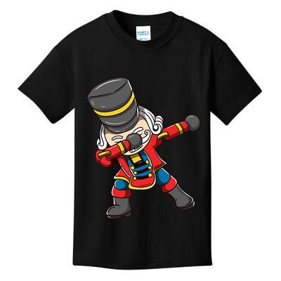 Dabbing Nutcracker Squad Matching Christmas Kids T-Shirt