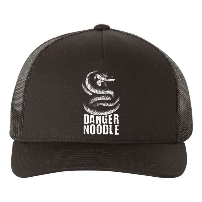 Danger Noodle Snake Reptile Lover Zoo Zookeeper Zoologist Yupoong Adult 5-Panel Trucker Hat