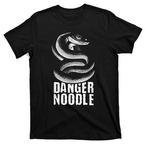 Danger Noodle Snake Reptile Lover Zoo Zookeeper Zoologist T-Shirt