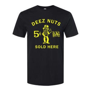 Deez Nuts Sold Here Softstyle CVC T-Shirt