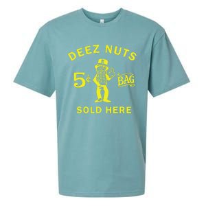 Deez Nuts Sold Here Sueded Cloud Jersey T-Shirt