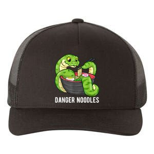 Danger Noodles Snake Ramen Noodle Rattlesnake Yupoong Adult 5-Panel Trucker Hat