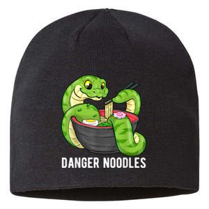 Danger Noodles Snake Ramen Noodle Rattlesnake Sustainable Beanie