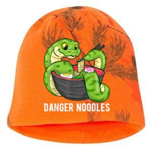 Danger Noodles Snake Ramen Noodle Rattlesnake Kati - Camo Knit Beanie