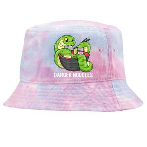 Danger Noodles Snake Ramen Noodle Rattlesnake Tie-Dyed Bucket Hat