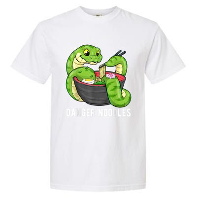 Danger Noodles Snake Ramen Noodle Rattlesnake Garment-Dyed Heavyweight T-Shirt