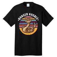 Danger Noodle Snake Retro Reptile Rattle Snake Tall T-Shirt