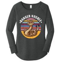 Danger Noodle Snake Retro Reptile Rattle Snake Women's Perfect Tri Tunic Long Sleeve Shirt