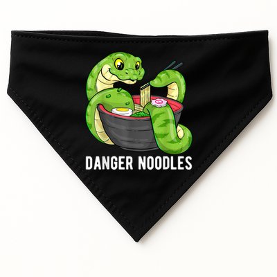 Danger Noodles Snake Ramen Noodle Rattlesnake USA-Made Doggie Bandana