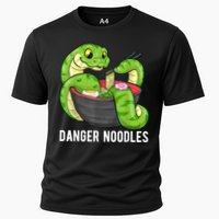 Danger Noodles Snake Ramen Noodle Rattlesnake Cooling Performance Crew T-Shirt