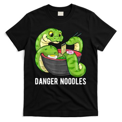Danger Noodles Snake Ramen Noodle Rattlesnake T-Shirt
