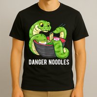 Danger Noodles Snake Ramen Noodle Rattlesnake T-Shirt