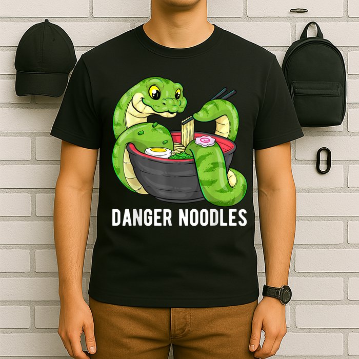 Danger Noodles Snake Ramen Noodle Rattlesnake T-Shirt