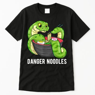 Danger Noodles Snake Ramen Noodle Rattlesnake Tall T-Shirt