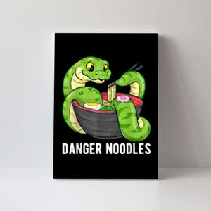 Danger Noodles Snake Ramen Noodle Rattlesnake Canvas