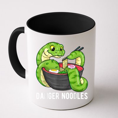 Danger Noodles Snake Ramen Noodle Rattlesnake Mug