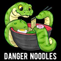 Danger Noodles Snake Ramen Noodle Rattlesnake 16 in Basic Backpack