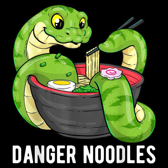 Danger Noodles Snake Ramen Noodle Rattlesnake 16 in Basic Backpack