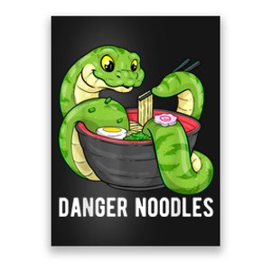 Danger Noodles Snake Ramen Noodle Rattlesnake Poster