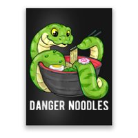 Danger Noodles Snake Ramen Noodle Rattlesnake Poster