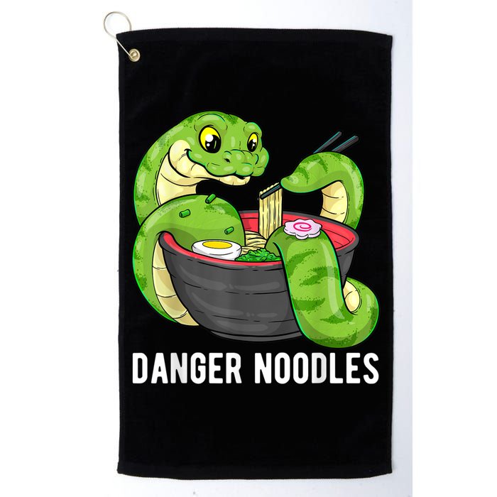 Danger Noodles Snake Ramen Noodle Rattlesnake Golf Towel