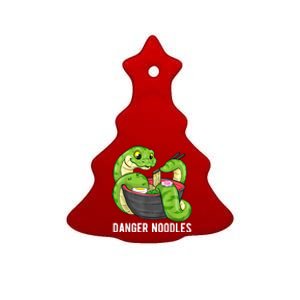 Danger Noodles Snake Ramen Noodle Rattlesnake Ceramic Tree Ornament