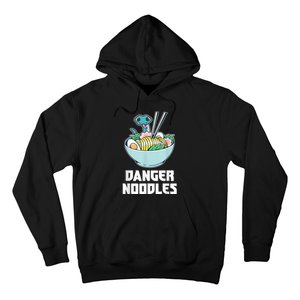 Danger Noodles Snake Kawaii Anime Funny Ramen Soup Snakes Hoodie