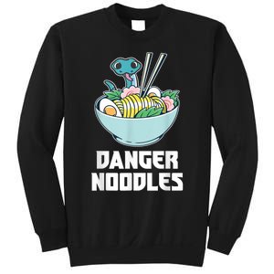 Danger Noodles Snake Kawaii Anime Funny Ramen Soup Snakes Sweatshirt