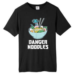 Danger Noodles Snake Kawaii Anime Funny Ramen Soup Snakes Tall Fusion ChromaSoft Performance T-Shirt