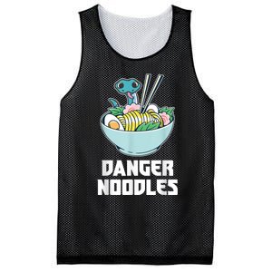 Danger Noodles Snake Kawaii Anime Funny Ramen Soup Snakes Mesh Reversible Basketball Jersey Tank