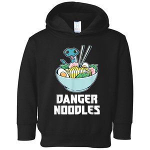 Danger Noodles Snake Kawaii Anime Funny Ramen Soup Snakes Toddler Hoodie