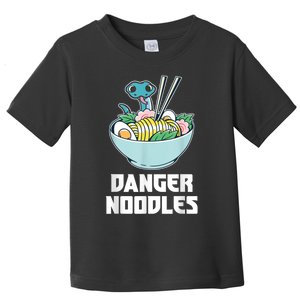 Danger Noodles Snake Kawaii Anime Funny Ramen Soup Snakes Toddler T-Shirt