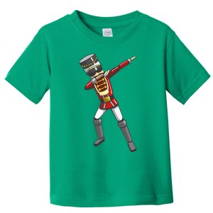 Dabbing Nutcracker Soldier Toy Christmas Dab Dance Toddler T-Shirt