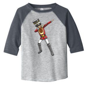 Dabbing Nutcracker Soldier Toy Christmas Dab Dance Toddler Fine Jersey T-Shirt