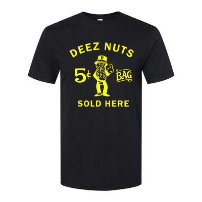 Deez Nuts Sold Here Softstyle CVC T-Shirt