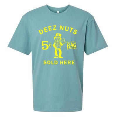 Deez Nuts Sold Here Sueded Cloud Jersey T-Shirt