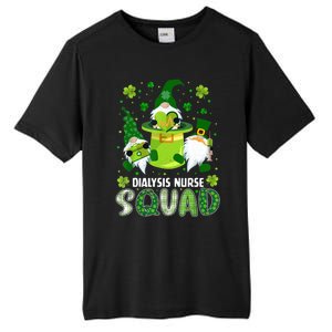 Dialysis Nurse Squad Nursing St Patrick Day Gnomes Irish Gift Tall Fusion ChromaSoft Performance T-Shirt