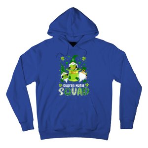 Dialysis Nurse Squad Nursing St Patrick Day Gnomes Irish Gift Hoodie