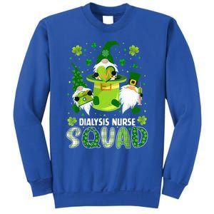 Dialysis Nurse Squad Nursing St Patrick Day Gnomes Irish Gift Sweatshirt