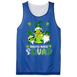 Dialysis Nurse Squad Nursing St Patrick Day Gnomes Irish Gift Mesh Reversible Basketball Jersey Tank