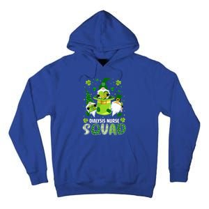 Dialysis Nurse Squad Nursing St Patrick Day Gnomes Irish Gift Tall Hoodie