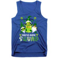 Dialysis Nurse Squad Nursing St Patrick Day Gnomes Irish Gift Tank Top