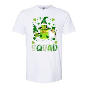 Dialysis Nurse Squad Nursing St Patrick Day Gnomes Irish Gift Softstyle CVC T-Shirt