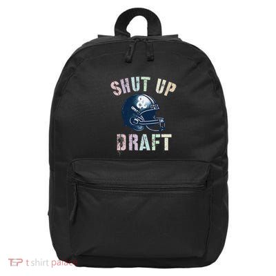 Draft Night Shut Up & Draft Fantasy Football Genius Newbie 16 in Basic Backpack
