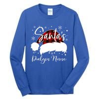 Dialysis Nurse Santas Favorite Nurse Dialysis Nurse Elf Fun Great Gift Tall Long Sleeve T-Shirt