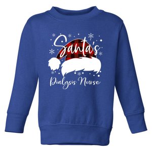 Dialysis Nurse Santas Favorite Nurse Dialysis Nurse Elf Fun Great Gift Toddler Sweatshirt