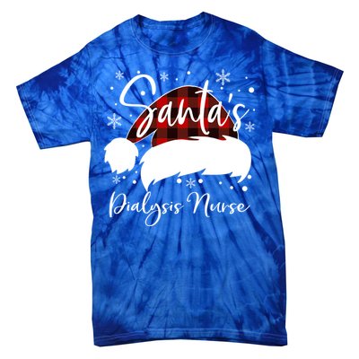 Dialysis Nurse Santas Favorite Nurse Dialysis Nurse Elf Fun Great Gift Tie-Dye T-Shirt