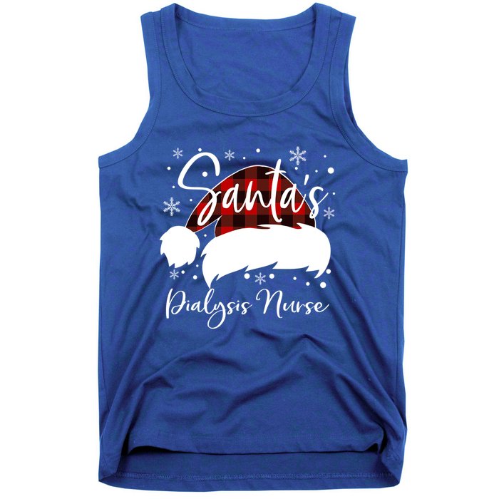 Dialysis Nurse Santas Favorite Nurse Dialysis Nurse Elf Fun Great Gift Tank Top