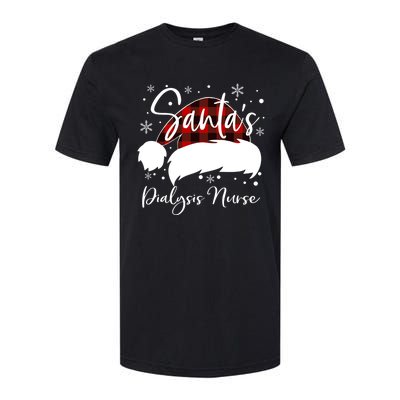 Dialysis Nurse Santas Favorite Nurse Dialysis Nurse Elf Fun Great Gift Softstyle CVC T-Shirt